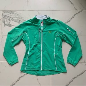 Masters magnolia lane tech full zip jacket teal M